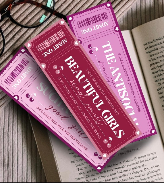 Smutty Reader Bookmark