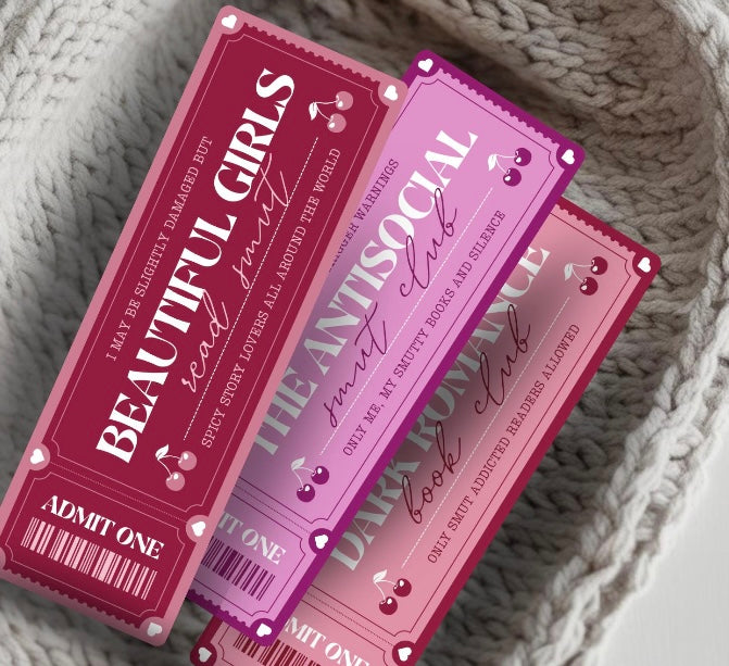 Smutty Reader Bookmark